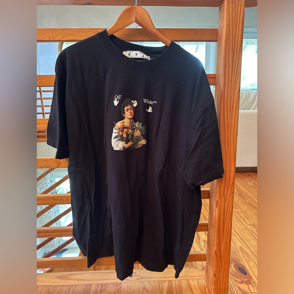 Off-White black L fits like XL